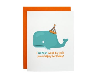 Whaley wish you a happy birthday - Birthday Card