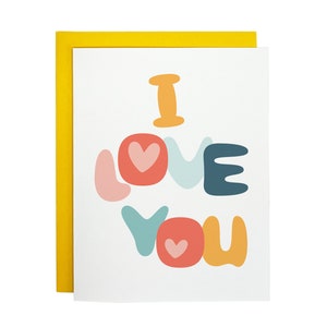 I Love You - Relationship Card
