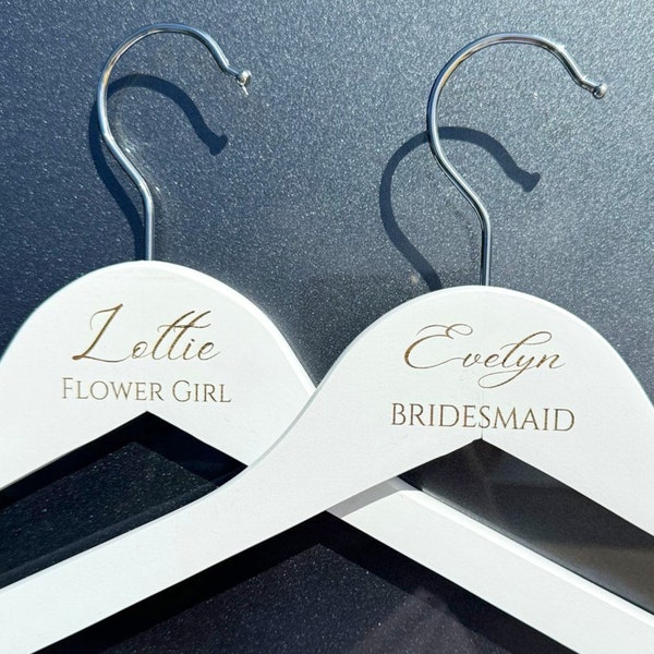 Bridesmaid Hanger - Bride Hanger - Personalized Bridesmaid Hangers, Bridal Hanger Wedding