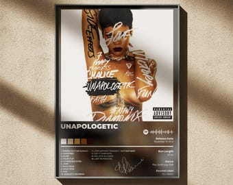 Póster de álbum personalizado, portada de álbum premium, arte mural de álbum personalizado, elige tu propio póster de álbum, póster de música digital, regalo de cumpleaños