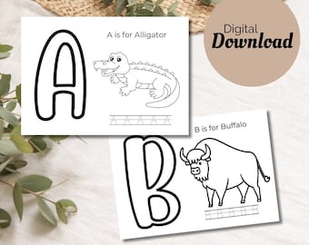 Alphabet tracing letters | Tracing Letters | Learning the alphabet | Kindergarten Learning | Homeschool Activities | Homeschool Learning