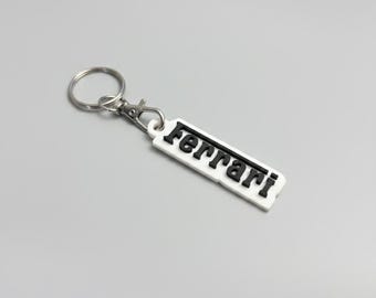 Porte-clés avec logo style voiture STL – Imprimable en 3D (téléchargement numérique)
