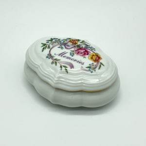 VTG, Avon Porcelain Music Box Trinket Box, 1980s - Mother&#39;s Day Gift!