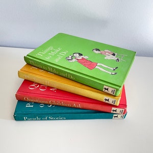 VTG, Set of Four Child Horizons Children's Hardcover Books, 1970s - Great For Kids Room Styling!