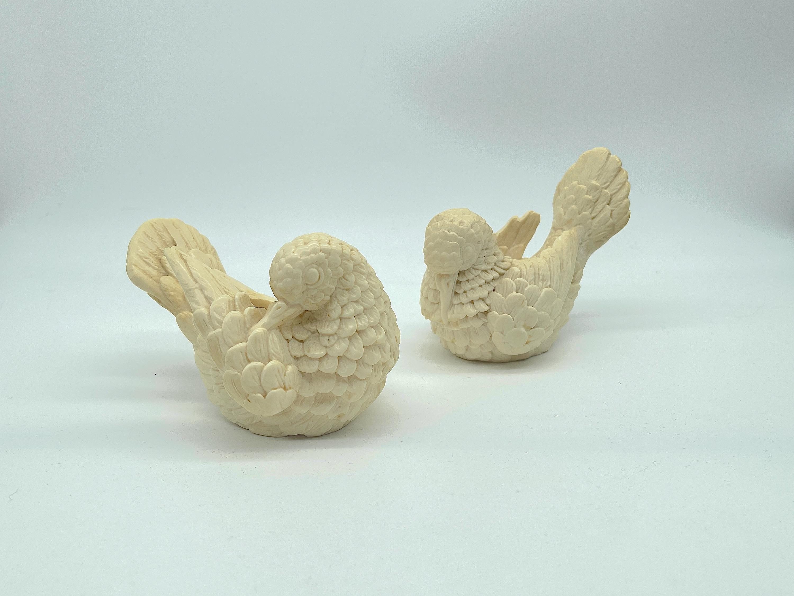 Italian alabaster bird sculpture - Etsy 日本