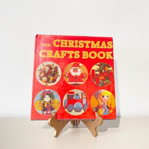 VTG、「クリスマス クラフト ブック」初版ハードカバー、1979 年発行 - クラフト愛好家へのギフト!
