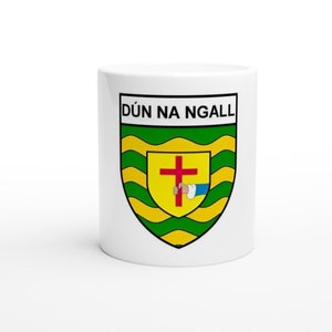 Donegal - White 11oz Ceramic Mug