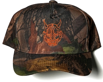 QC HANNYA CAMO Trucker Hat