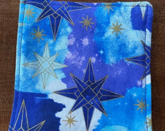Set of 4 reversible coasters