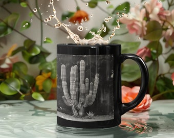 15 oz Mug, Cute Plant Mug, Nature Mug, Garden Mug, Plant Collector, Mugs, Plant Mug gift, Plant Coffee Mug, Cactus mug