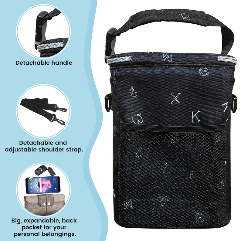 Babyroh Insulated Baby Bottle Cooler Bag Lunch Bag Daycare Bag