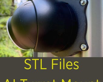 3D Printer Files - Ubiquiti-compatible corrugated metal siding mount compatible AI Turret & Camera Junction Box