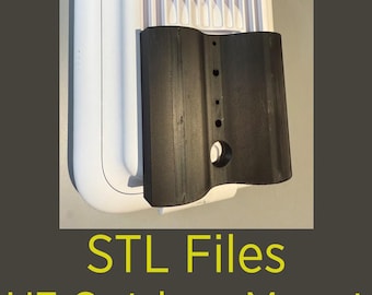 3D Printer files - Ubiquiti-compatible corrugated metal siding mount for U7 Outdoor and U7 Pro Outdoor Wireless Access Points (WAPs)