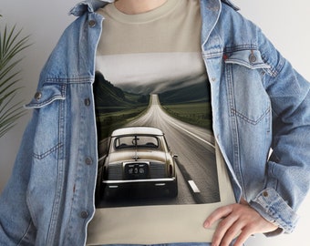 Vintage Mini Cooper T-Shirt: Retro Car Enthusiast Apparel