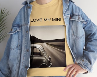 Vintage Mini Cooper T-Shirt: Car Enthusiast Apparel