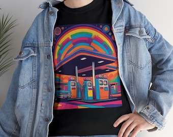 Colorful T-Shirt: Vibrant and Trendy Tee for Bold Fashion - Unique and Eye-Catching Design