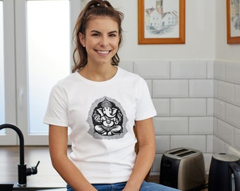 Ganesha T-Shirt: Spiritual Tee for Positive Energy