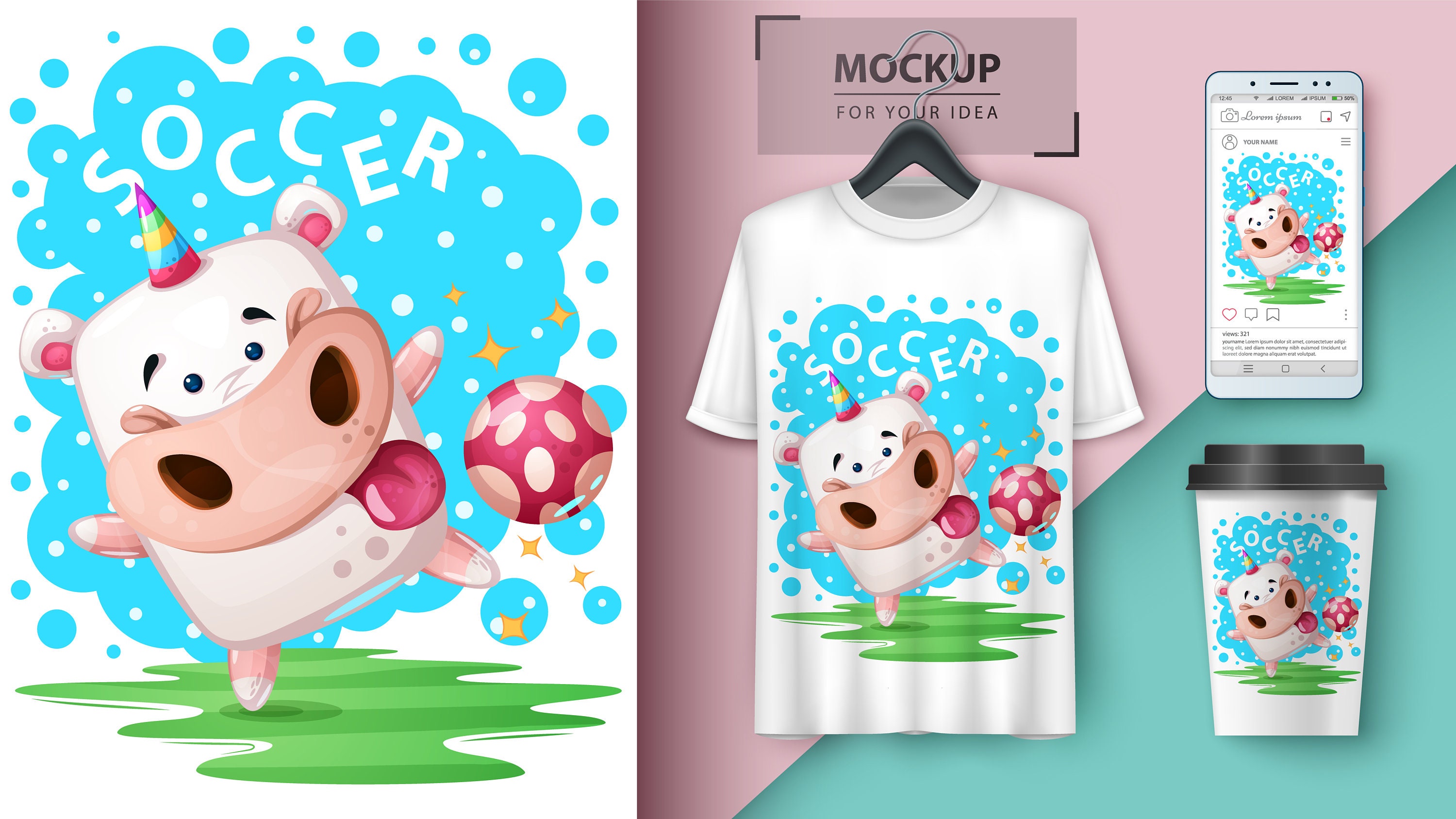 Kids Animated Cartoon T-shirts Design Kids Bundle T-shirts Design