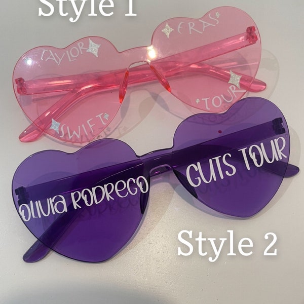 Lunettes de soleil personnalisées pour concerts Cadeaux de mariage Anniversaire EVJF Faire de belles lunettes Lunettes de fête Lunettes personnalisées