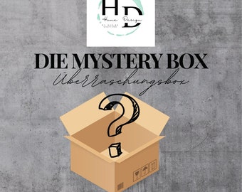 Mystery Boy, coffret surprise, produits en béton aléatoires, décoration, accessoires, cadeaux, de toutes catégories.