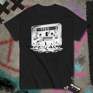 198X Throwback Cassette Tee – Ska Shirt, Punk Rock Style, Rude Boy Fashion