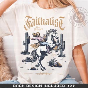 Christian Cowgirl Png Svg, Christian Png Svg, Western Christian Cowgirl Aesthetic Sublimation Design, Bible Verse Svg, Religious Png, Faith
