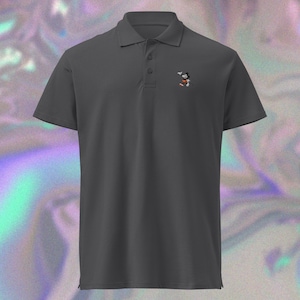 Embroidered Vintage Mickey Premium Pique Polo- Classic Disney Character Polo