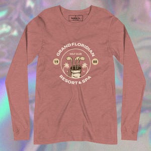 Grand Floridian Golf Club Athleisure Langarm-T-Shirt - Vom Resort inspiriertes T-Shirt