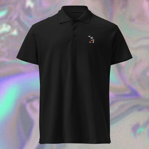 Embroidered Vintage Mickey Premium Pique Polo- Classic Disney Character Polo
