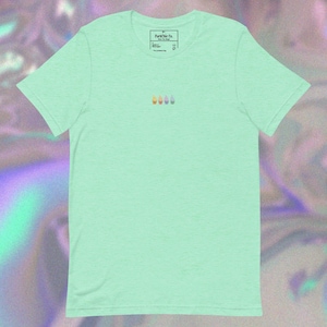Embroidered Rainbow Dole Whips T-Shirt - Disney Snack Fan Tee