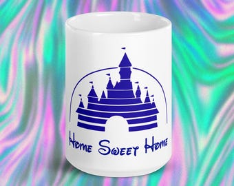Taza con el castillo de Disney Hogar, dulce hogar