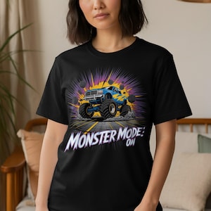 Monster Truck T-Shirt: Off-Road Adventure Graphic Tee
