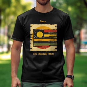 Aboriginal Flag T Shirt Vintage Distressed Retro Look Aboriginal Flag T Shirt Vintage Distressed Retro Look