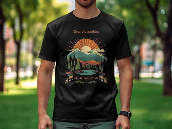 Outdoor Sunset Vintage Style Mountains Sun Nature Tshirt Outdoor Sunset Vintage Style Mountains Sun Nature Tshirt