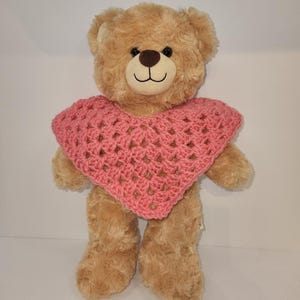 Crochet Poncho - for Build-A-Bear, Plushies or Large Dolls