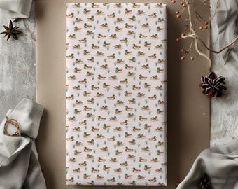 Mallard Duck Gift Wrapping Paper Sheets - Birthday Gift Wrap, Baby Shower, Fathers Day, Christmas, Gift Wrap for Him, Hunting, Bird Lover