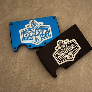 Cartera Slimline - Campeones de la Serie Mundial 2024 de los LA Dodgers