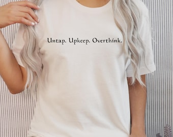 Abklopfen. Unterhalt. Überdenken. EDH Magic The Gathering Humor MTG Digitaler Download PNG