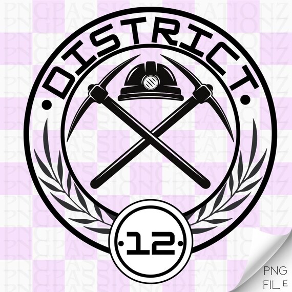 District 12 Hunger Games Digital Download PNG