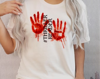 Thriller Reader PNG Digital Download Printable