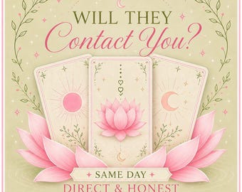 Will They Contact You? Tarot Reading | No Contact Psychic Love Message | Their True Feelings & Intentions | Accurate Intuitive Reading