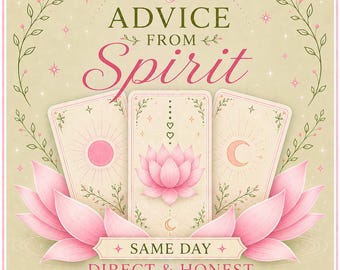 Ratschläge vom Geist Tarot Legung | Spirituelle Anleitung | Intuitive psychische Lesung | Klarheit, Heilung & Richtung
