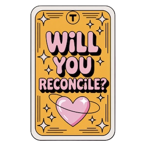Riuscirai a riconciliarti? Tarocchi Amore Romanticismo Relazione Senza Contatto Onesto, Veritiero, Senza Indulgenza, Veloce Lettura Divinatoria Approfondita in Giornata