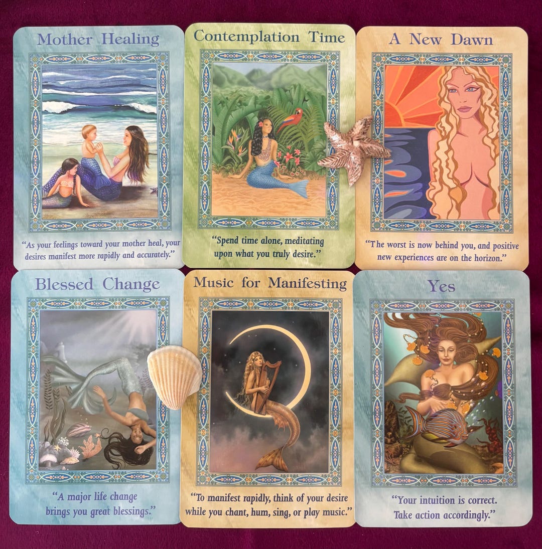 6-card Mermaids & Dolphin’s Oracle Card Reading – Ask a Question ...