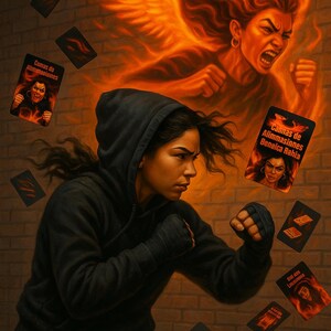 Bendita Rabia Afirmaciones PDF | Cartas Imprimibles de Sanación Emocional | Rabia Positiva | Autoayuda Espiritual Español