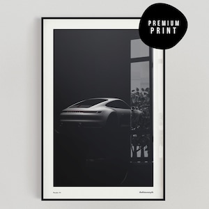 Porsche 911 Poster Porsche Wall Art Car Print Car Poster Super Car Print Art Print Poster Home Decor Wall Decor