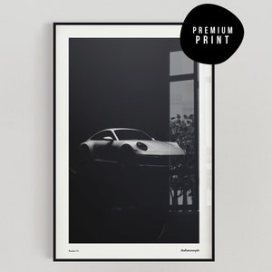 Porsche 911 Poster  Porsche Wall Art  Car Print  Car Poster  Super Car Print  Art Print  Poster | Home Decor | Wall Decor