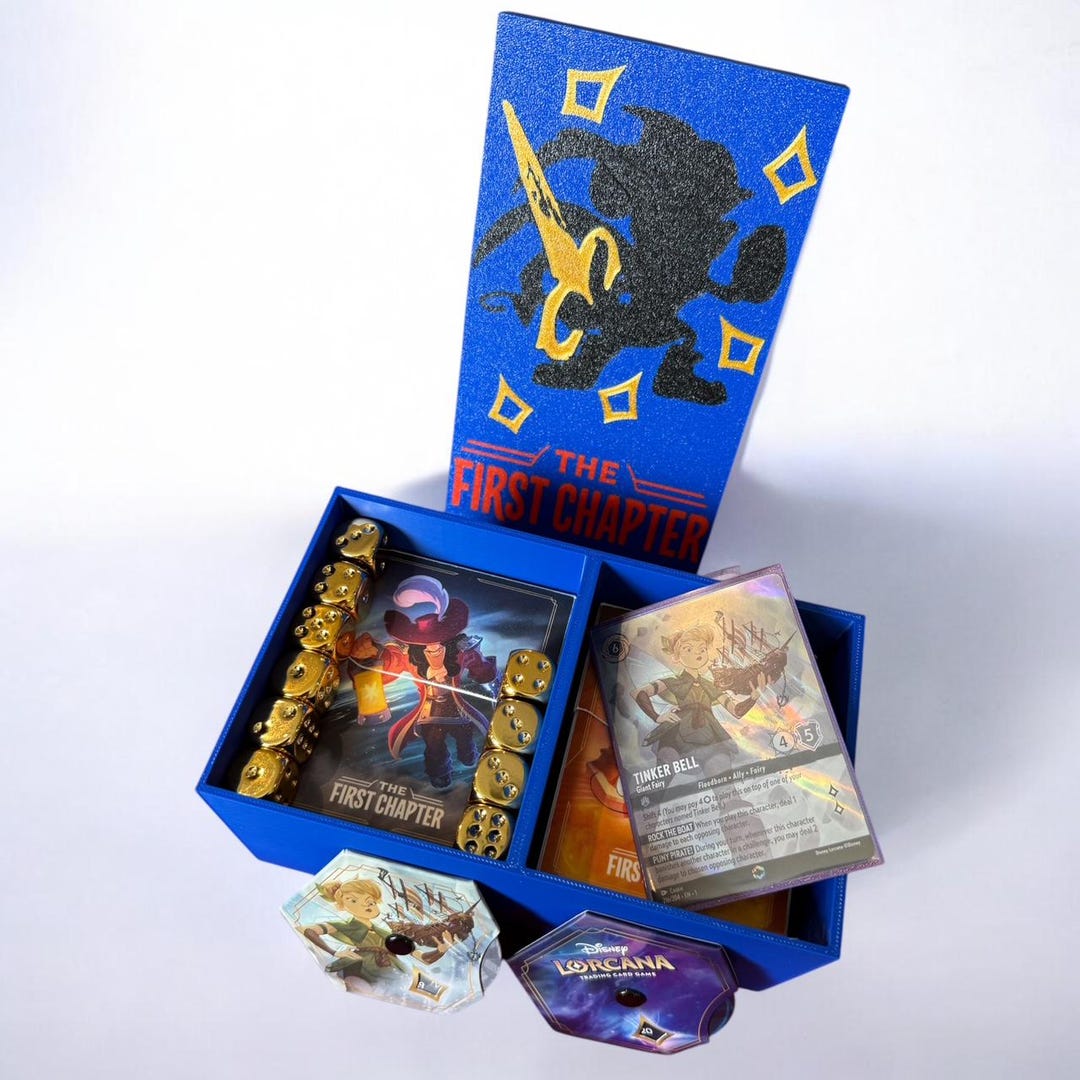 Tfc Card Disney Lorcana TCG the First Chapter (TFC) Card Collection/deck Box - Etsy
