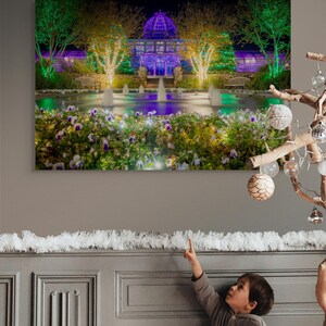 Louis Ginter Botanical Garden Wintergarten beim Festival of Lights