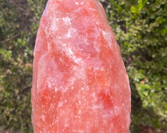 LARGE Natural Himalayan Salt Lamp - 8" Salt Rock Lamp + Chord/Bulb (Pink Salt Lamp, Natural Salt Lamp, Crystal Lamp, Home Decor)